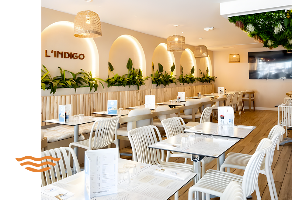 Le Restaurant - L'Indigo - Resto La Rochelle